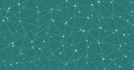 Low Polygonal Mesh computation Art background illustration © vector_master