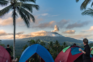 Vulkan, Indonesien, Lava