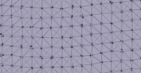 Low Polygonal Mesh computation Art background illustration © vector_master