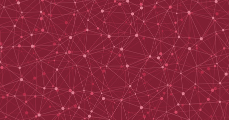 Low Polygonal Mesh computation Art background illustration © vector_master