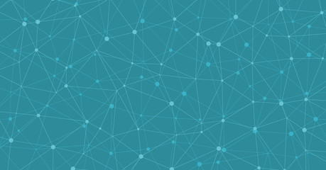 Low Polygonal Mesh computation Art background illustration © vector_master