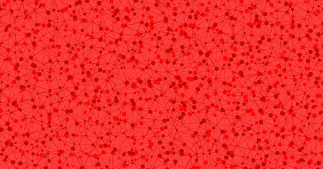 Low Polygonal Mesh computation Art background illustration © vector_master