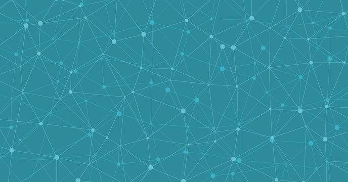 Low Polygonal Mesh computation Art background illustration