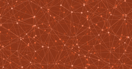 Low Polygonal Mesh computation Art background illustration © vector_master