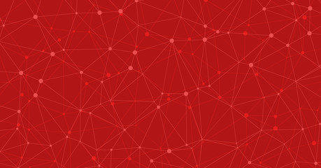 Low Polygonal Mesh computation Art background illustration © vector_master