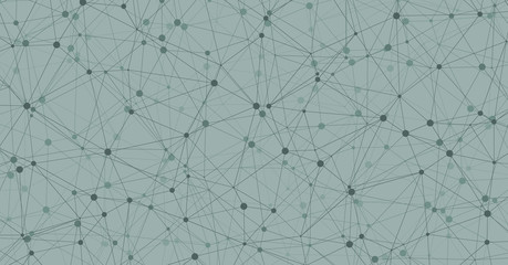 Low Polygonal Mesh computation Art background illustration © vector_master