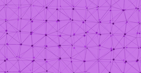 Low Polygonal Mesh computation Art background illustration © vector_master