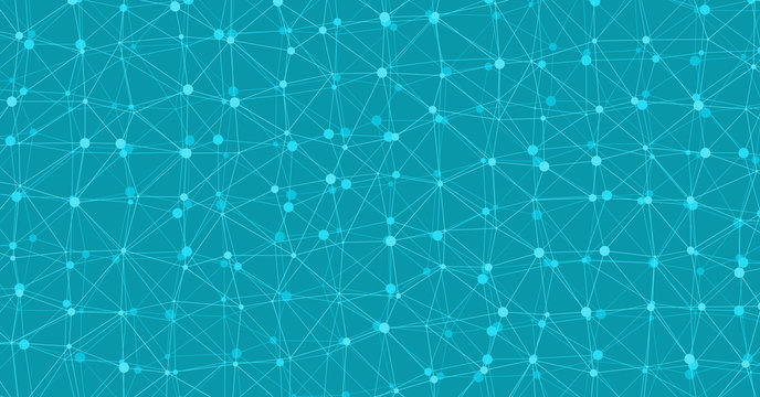 Low Polygonal Mesh computation Art background illustration