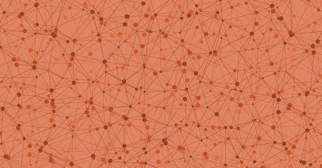 Low Polygonal Mesh computation Art background illustration