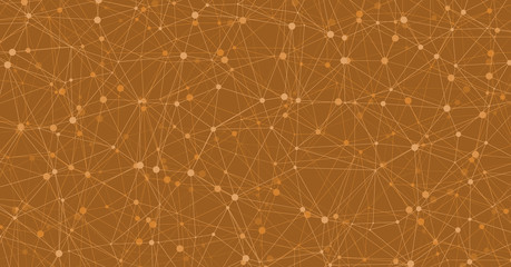 Low Polygonal Mesh computation Art background illustration © vector_master