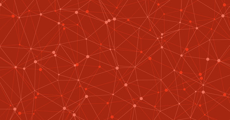 Low Polygonal Mesh computation Art background illustration © vector_master