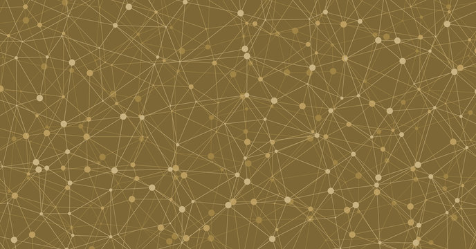 Low Polygonal Mesh computation Art background illustration