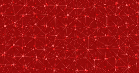 Low Polygonal Mesh computation Art background illustration © vector_master