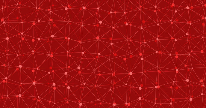 Low Polygonal Mesh computation Art background illustration
