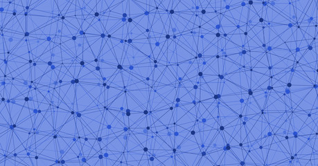 Low Polygonal Mesh computation Art background illustration © vector_master