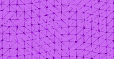 Low Polygonal Mesh computation Art background illustration © vector_master