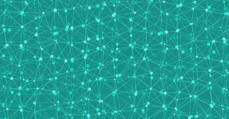 Low Polygonal Mesh computation Art background illustration