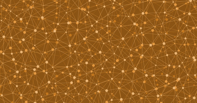 Low Polygonal Mesh computation Art background illustration