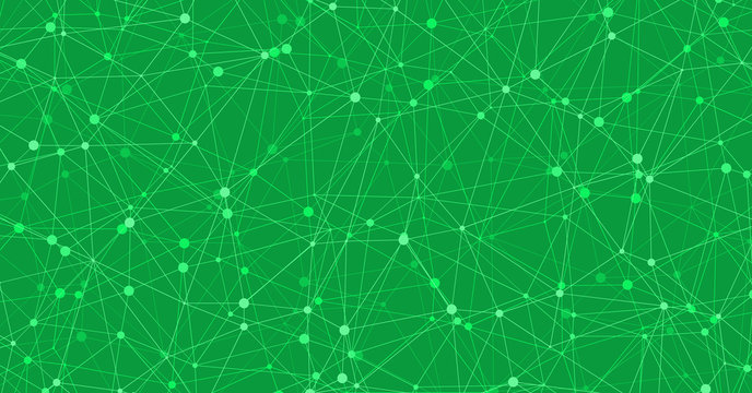 Low Polygonal Mesh computation Art background illustration
