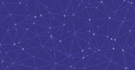 Low Polygonal Mesh computation Art background illustration © vector_master