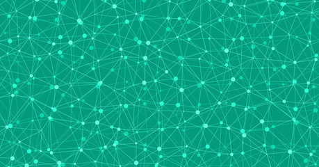 Low Polygonal Mesh computation Art background illustration © vector_master