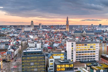 Foto op Canvas Antwerpen, België Stadsgezicht © SeanPavonePhoto
