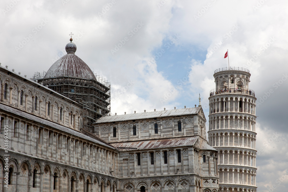 Wall mural Pisa (PI), Italy - June 10, 2017: The 