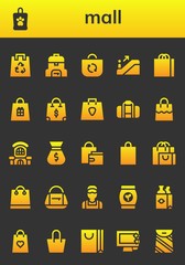mall icon set