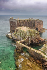 Fortress in Berlengas Island, Portugal