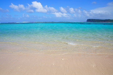 the beautiful beach in guam