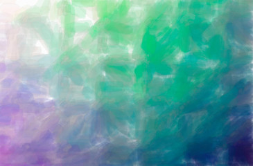 Abstract illustration of blue and purple Watercolor background