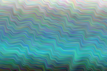 Blue, brown and yellow waves abstract vector background. Simple pattern.