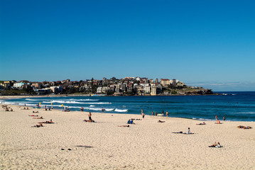 Fototapeta na wymiar Australia, Sydney, Bondi Beach
