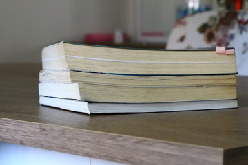 stack of books