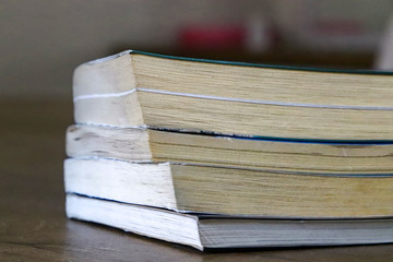 stack of books