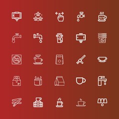 Editable 25 take icons for web and mobile
