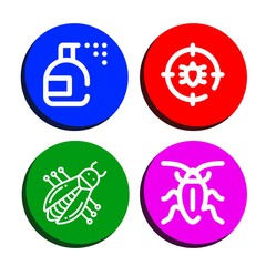 mite simple icons set