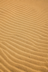 Sand texture during sunset