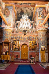 Obraz premium Interior of Snagov Monastary,
