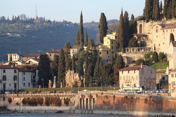 Obraz premium Beautiful view. Nature, Verona, Italy.