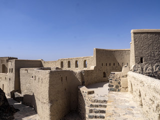 The Great Fort Bahla, was reconstructed, Oman