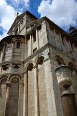 Fototapeta premium Pisa (PI), Italy - June 10, 2017: The Cathedral in 