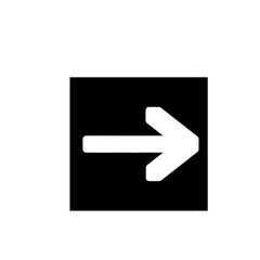 direction arrow icon. Raster illustration