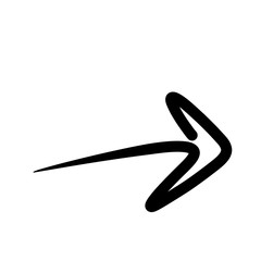 direction arrow icon. Raster illustration