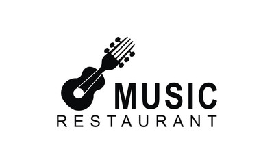 Music restaurant logo for your brand