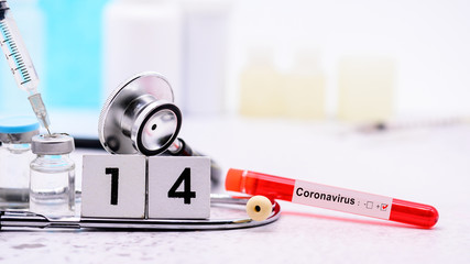 Date of infection, Coronavirus vaccines and treatments. COVID-19 therapeutic develop for infected...