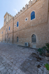Fototapeta premium Wall of monastery building