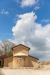 View on the church of the First Martyr St. Stephen