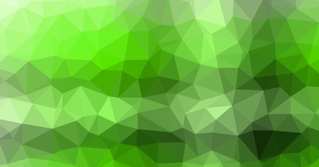 Low Polygonal Computation Art background illustration