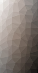 Fototapeta premium Low Polygonal Computation Art background illustration